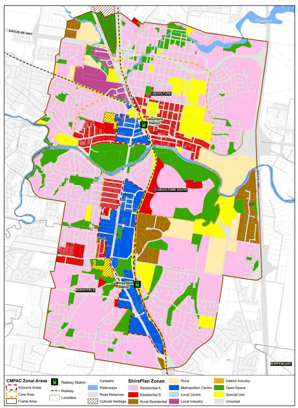 Parking zones in Caboolture